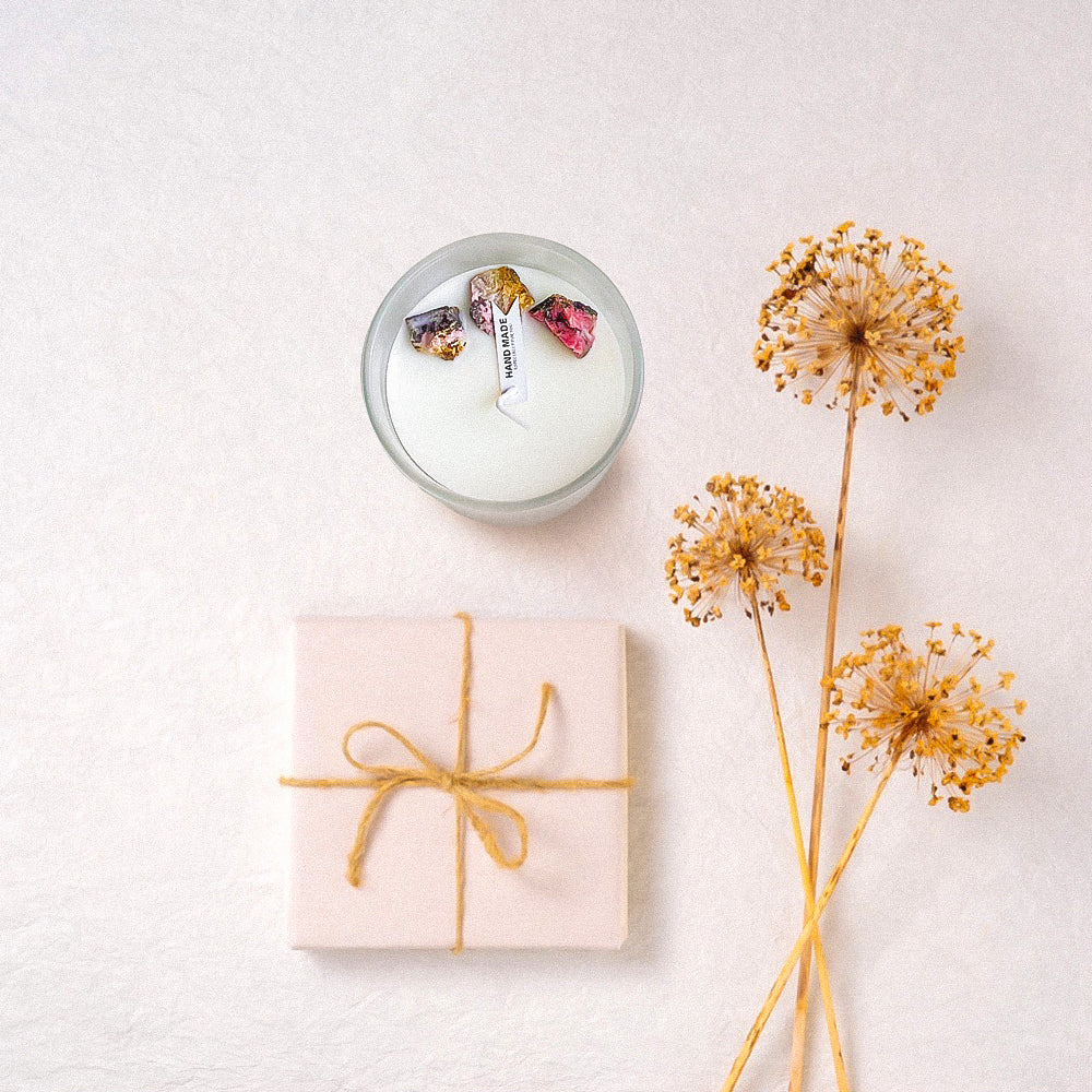 celebration candles and gifts