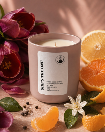 She's the One – Mandarin & Citron Soy Candle