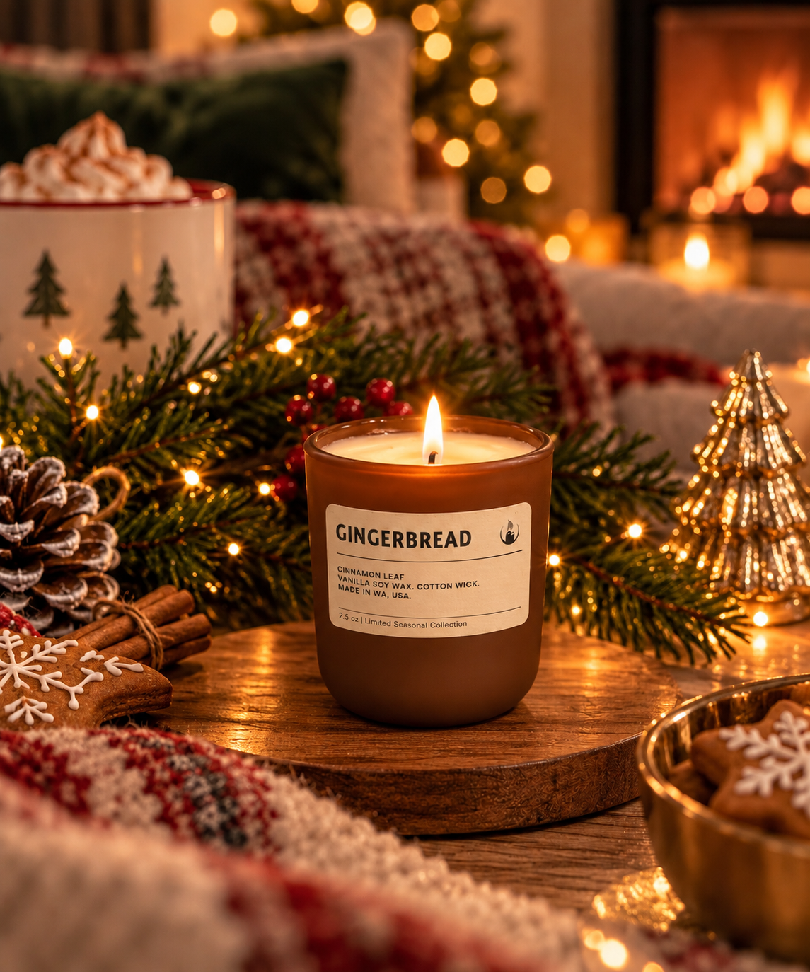 Holiday Joy – Christmas Mini Candle Gift Set (3 x 2.5 oz)