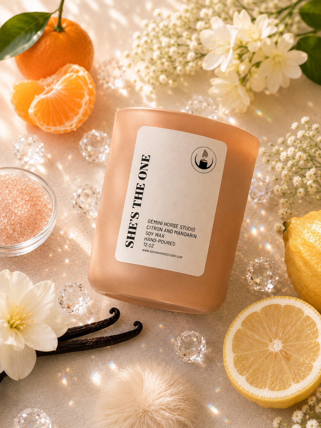 She's the One – Mandarin & Citron Soy Candle