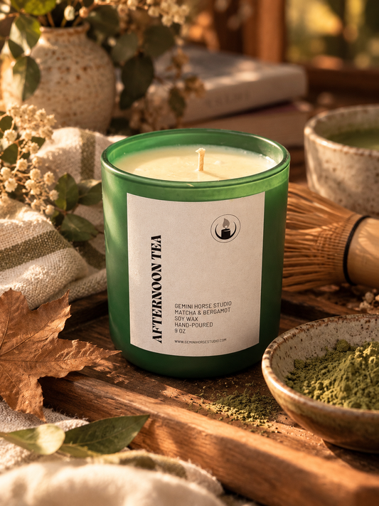 Afternoon Tea – Bergamot & Black Tea Soy Candle