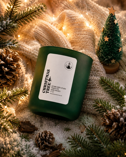 Christmas Tree – Fresh Pine Holiday Soy Candle, 12 oz